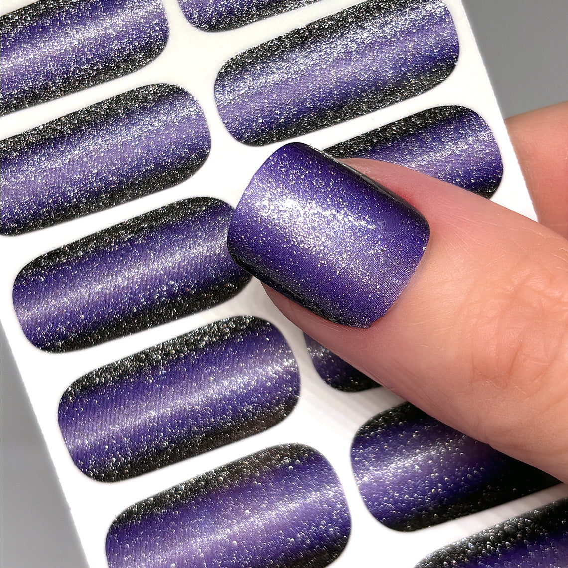 Enchanted Twilight Exclusive Nail Wraps (Glitter Shift)